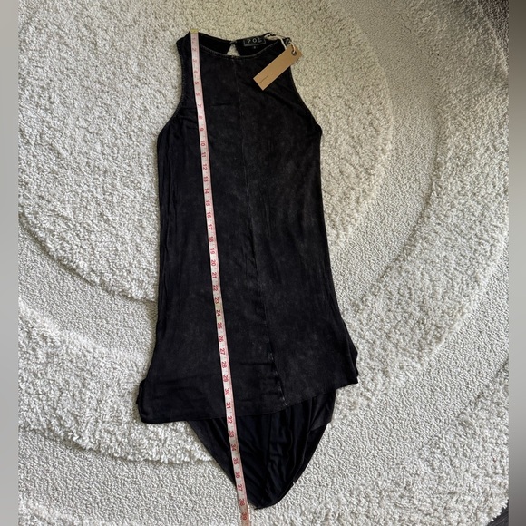 POL Charcoal Gray Black Sleeveless Dress Size Small New NWT - Picture 10 of 10